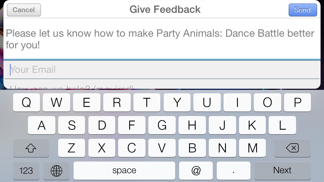 Party Animals: Dance Battle Feedback